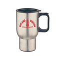 16 Oz. Stainless Steel Custom Printed Travel Mug